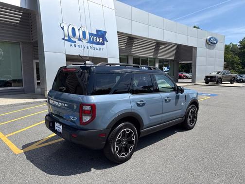 Azure Gray Metallic 2025 Ford Bronco Sport Outer Banks