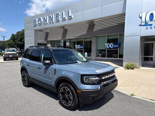 Azure Gray Metallic 2025 Ford Bronco Sport Outer Banks