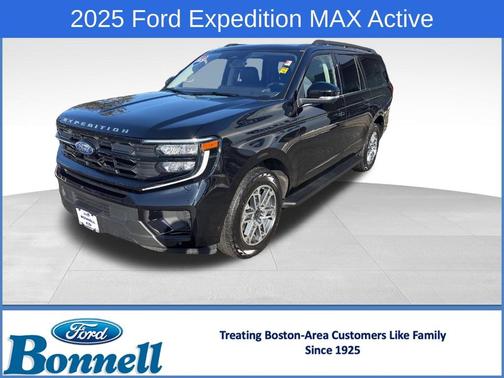 Agate Black Metallic 2025 Ford Expedition Max Active