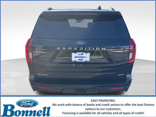 Agate Black Metallic 2025 Ford Expedition Max Active