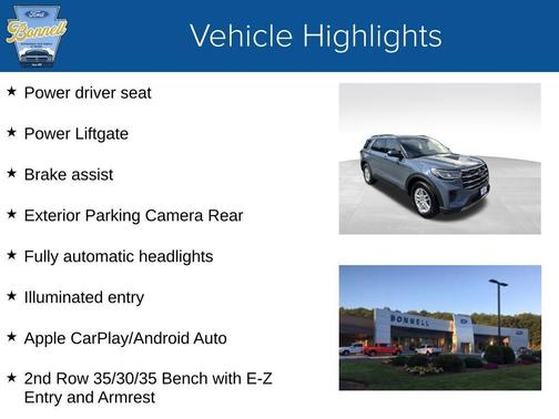 Vapor Blue Metallic 2026 Ford Explorer Active