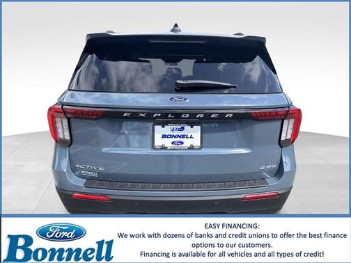 Vapor Blue Metallic 2026 Ford Explorer Active