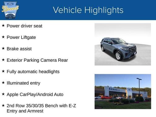 Vapor Blue Metallic 2026 Ford Explorer Active