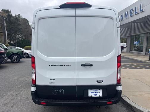 Oxford White 2026 Ford Transit-250 148 WB Medium Roof Cargo