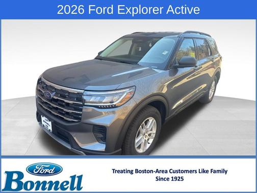 Carbonized Gray Metallic 2026 Ford Explorer Active