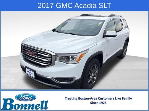 Summit White 2017 GMC Acadia SLT-1