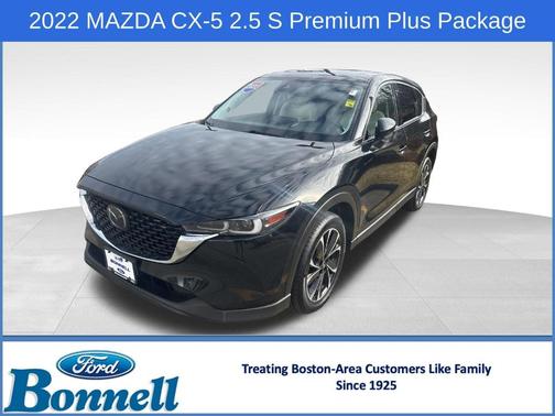 Jet Black Mica 2022 Mazda CX-5 2.5 S Premium Plus Package