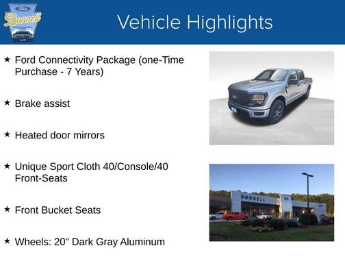 Iconic Silver Metallic 2026 Ford F-150 STX