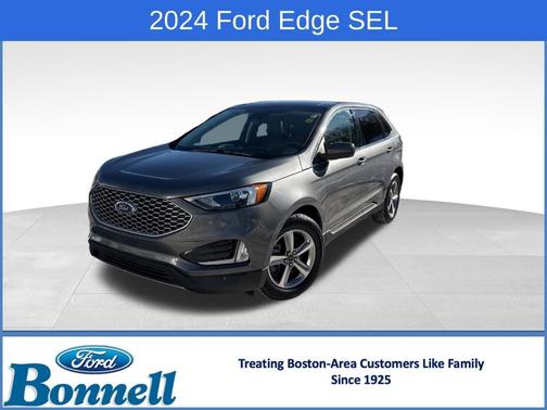 Gray Metallic 2024 Ford Edge SEL