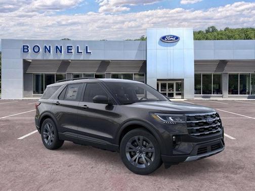 Agate Black Metallic 2026 Ford Explorer Active