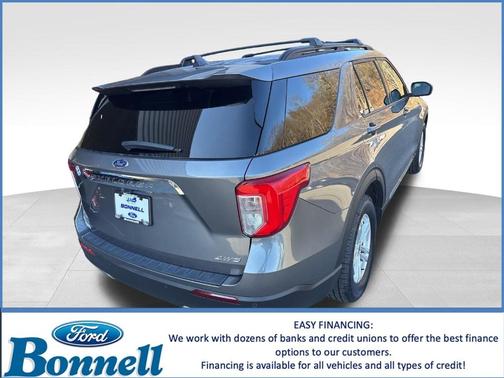 Carbonized Gray Metallic 2022 Ford Explorer XLT