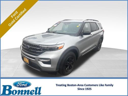 Silver Metallic 2022 Ford Explorer XLT