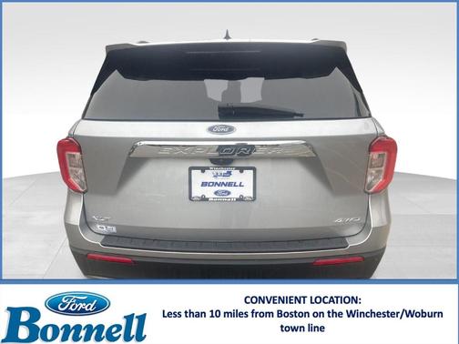 Silver Metallic 2022 Ford Explorer XLT