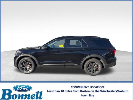Agate Black Metallic 2026 Ford Explorer ST-Line