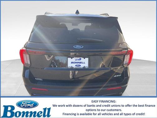 Agate Black Metallic 2026 Ford Explorer ST-Line