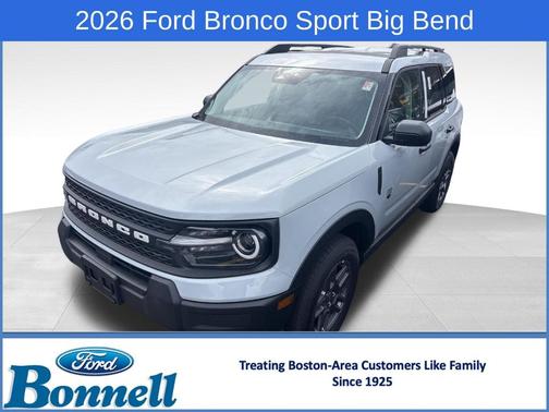 Space White Metallic 2026 Ford Bronco Sport Big Bend