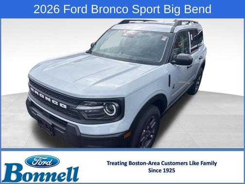 Space White Metallic 2026 Ford Bronco Sport Big Bend