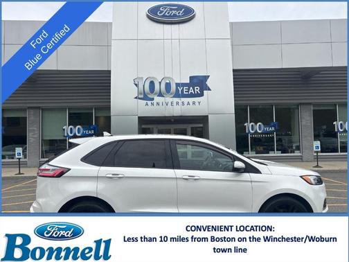 Star White 2020 Ford Edge ST