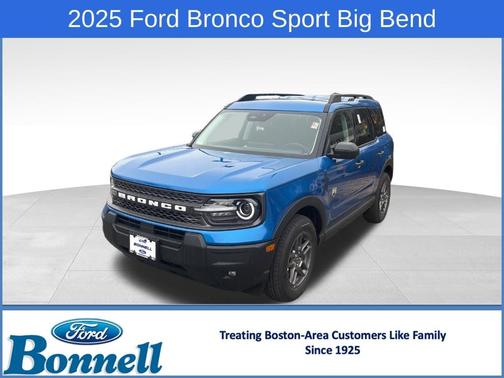 Velocity Blue Metallic 2025 Ford Bronco Sport Big Bend