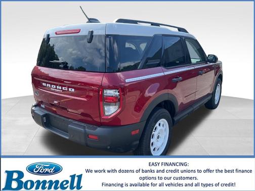 Ruby Red Metallic Tinted Clearcoat 2025 Ford Bronco Sport Heritage