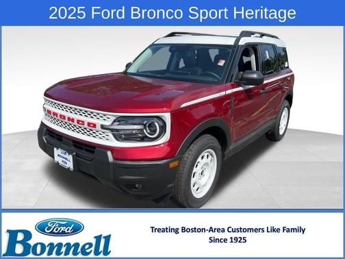 Ruby Red Metallic Tinted Clearcoat 2025 Ford Bronco Sport Heritage