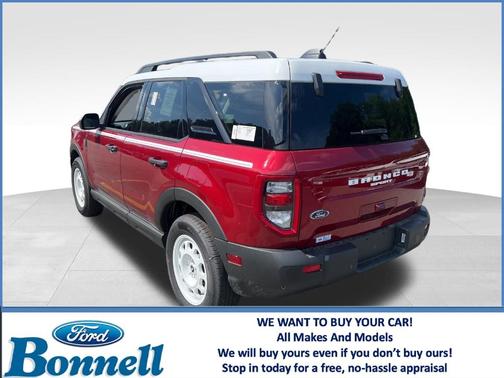 Ruby Red Metallic Tinted Clearcoat 2025 Ford Bronco Sport Heritage