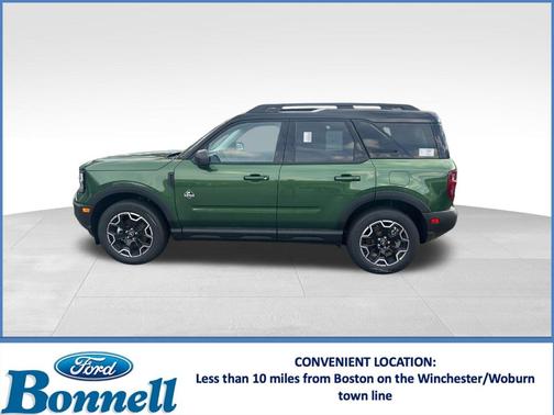 Eruption Green Metallic 2025 Ford Bronco Sport Outer Banks