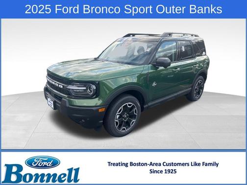 Eruption Green Metallic 2025 Ford Bronco Sport Outer Banks