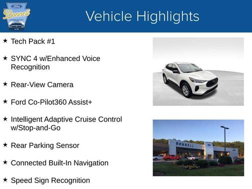 Star White 2023 Ford Escape Active