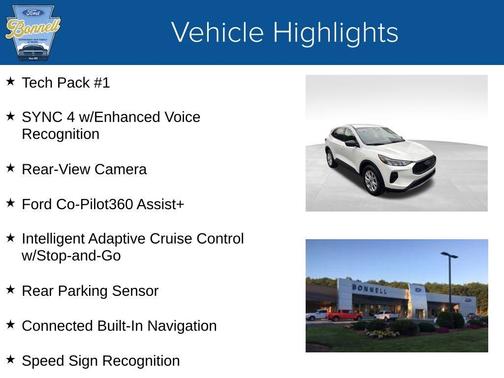 Star White 2023 Ford Escape Active