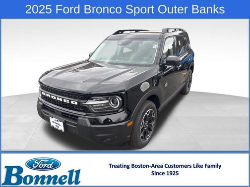 Shadow Black 2025 Ford Bronco Sport Outer Banks