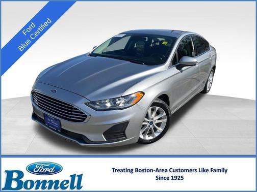 Silver Metallic 2020 Ford Fusion Hybrid SE