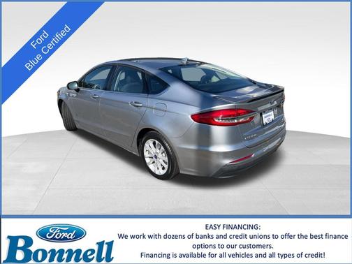 Silver Metallic 2020 Ford Fusion Hybrid SE