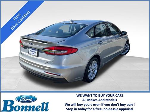 Silver Metallic 2020 Ford Fusion Hybrid SE
