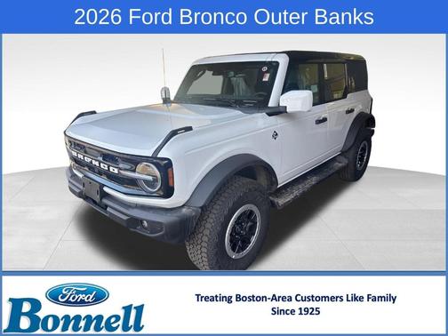 Oxford White 2026 Ford Bronco Outer Banks