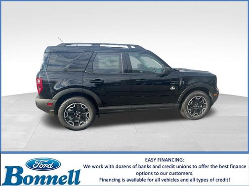 Shadow Black 2025 Ford Bronco Sport Outer Banks