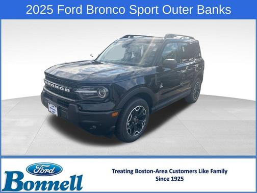 Shadow Black 2025 Ford Bronco Sport Outer Banks