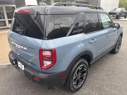 Azure Gray Metallic 2025 Ford Bronco Sport Outer Banks
