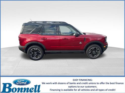 Ruby Red Metallic Tinted Clearcoat 2025 Ford Bronco Sport Outer Banks