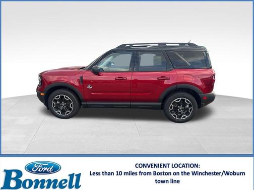 Ruby Red Metallic Tinted Clearcoat 2025 Ford Bronco Sport Outer Banks
