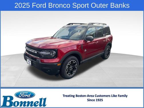 Ruby Red Metallic Tinted Clearcoat 2025 Ford Bronco Sport Outer Banks