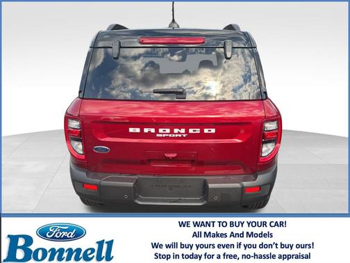 Ruby Red Metallic Tinted Clearcoat 2025 Ford Bronco Sport Outer Banks