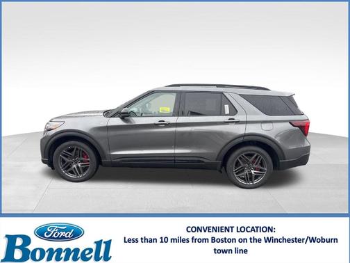 Carbonized Gray Metallic 2026 Ford Explorer ST-Line