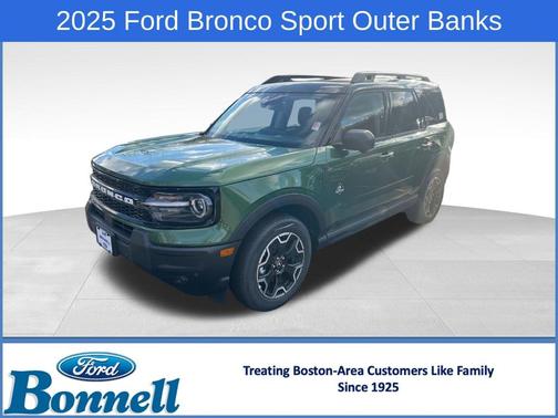 Eruption Green Metallic 2025 Ford Bronco Sport Outer Banks