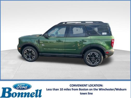 Eruption Green Metallic 2025 Ford Bronco Sport Outer Banks