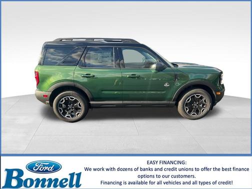 Eruption Green Metallic 2025 Ford Bronco Sport Outer Banks