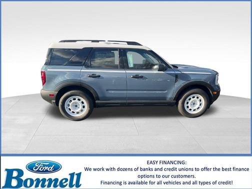 Azure Gray Metallic 2025 Ford Bronco Sport Heritage
