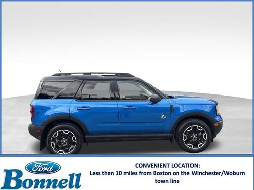 Velocity Blue Metallic 2025 Ford Bronco Sport Outer Banks