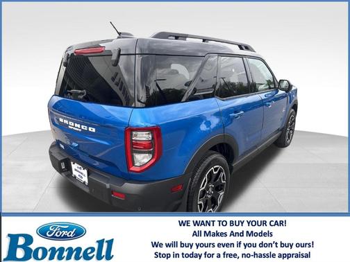Velocity Blue Metallic 2025 Ford Bronco Sport Outer Banks