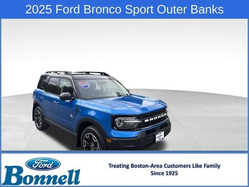 Velocity Blue Metallic 2025 Ford Bronco Sport Outer Banks